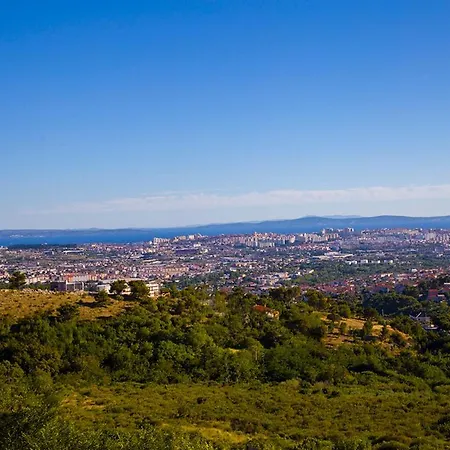 Bella Vista-heated Pool, Bbq, Panoramic View Near Split Klis