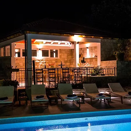 Villa Bella Vista-heated Pool, Bbq, Panoramic View Near Split