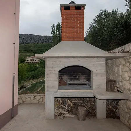 Bella Vista-heated Pool, Bbq, Panoramic View Near Split Villa Klis